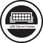 LED Clip on Frames